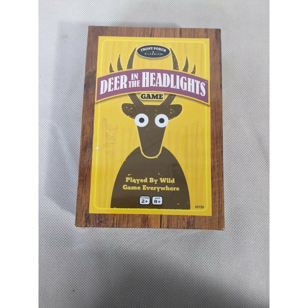 Deer In The Headlights Card Game 2018 Front Porch Classics New Sealed